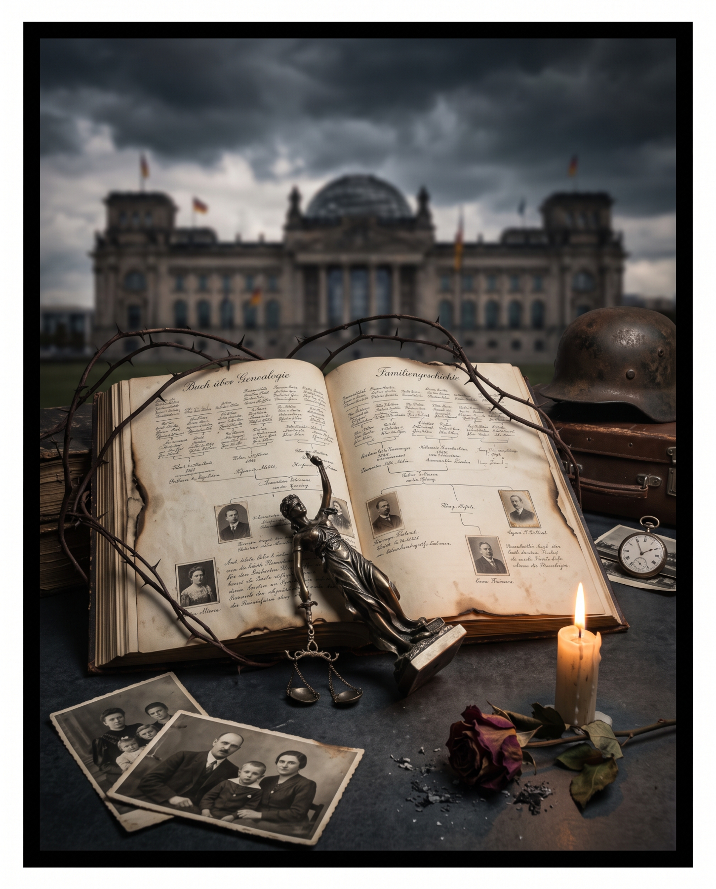 In tiefer Sorge um unsere Demokratie (KI generiert)